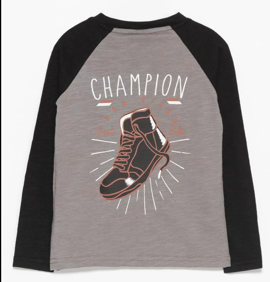 T-shirt imprimé au dos