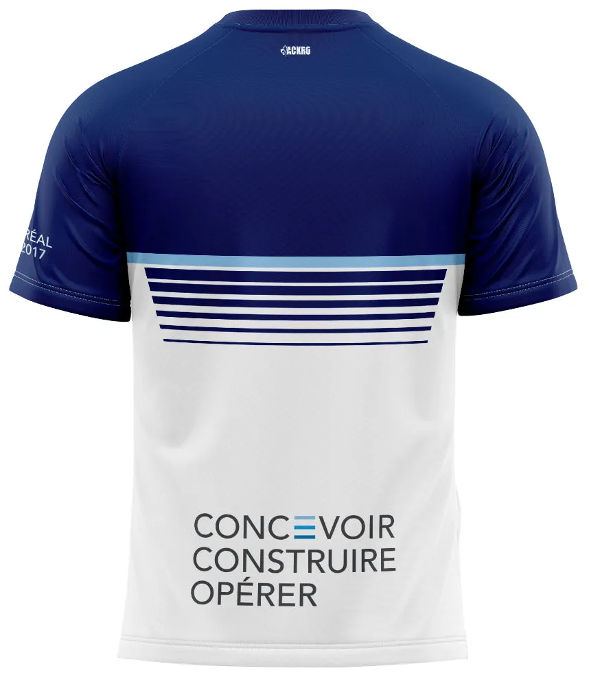 T-shirt  technique, tissu Italien Montréal - Primero