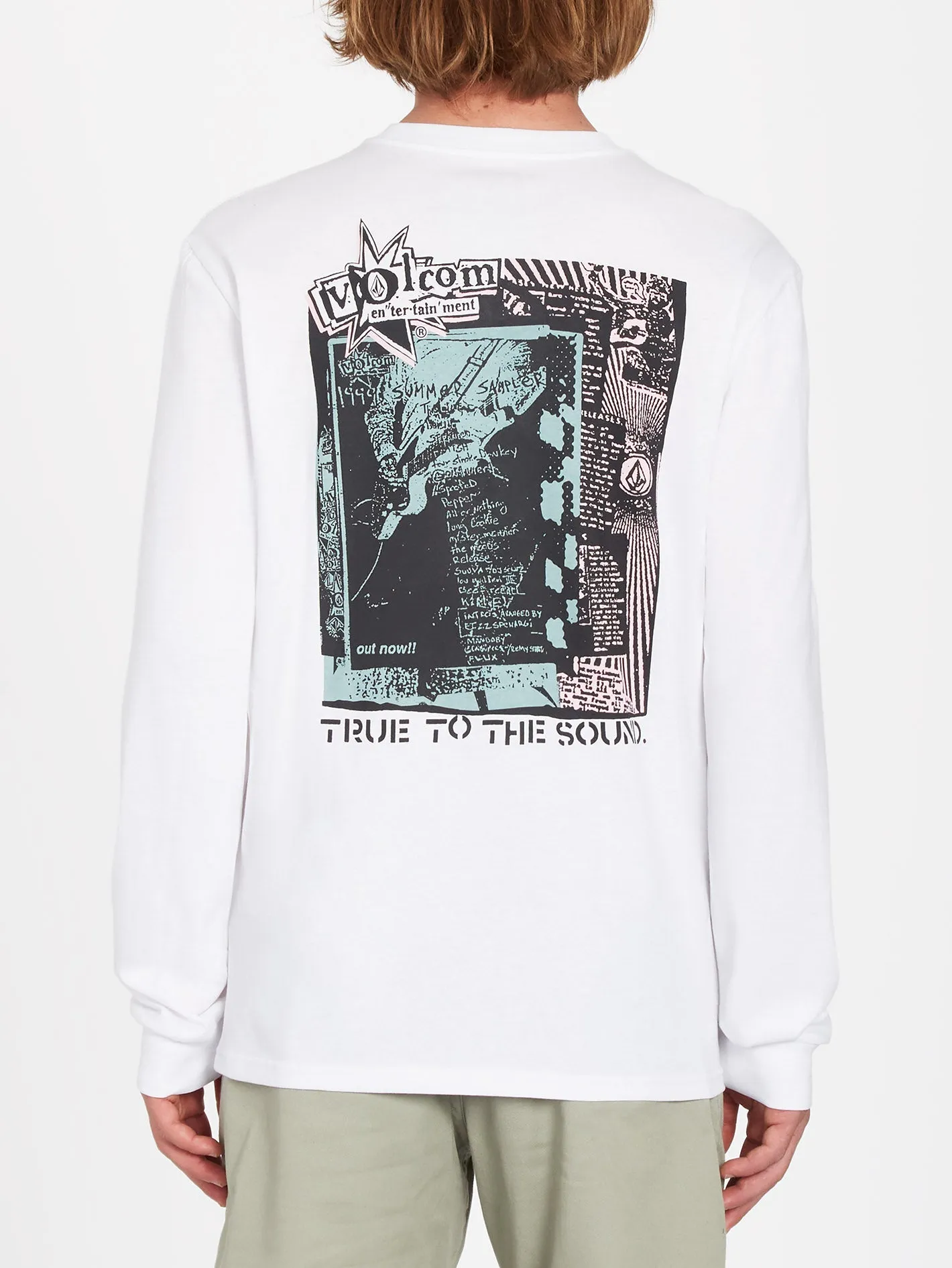 T-shirt Volcom Entertainment - WHITE