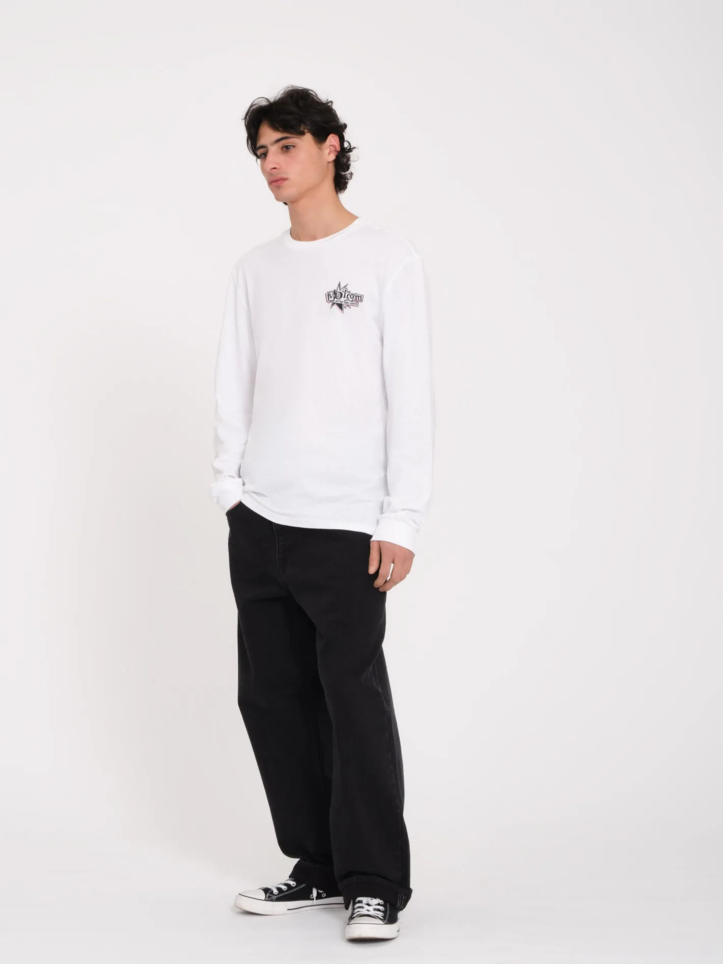 T-shirt Volcom Entertainment - WHITE