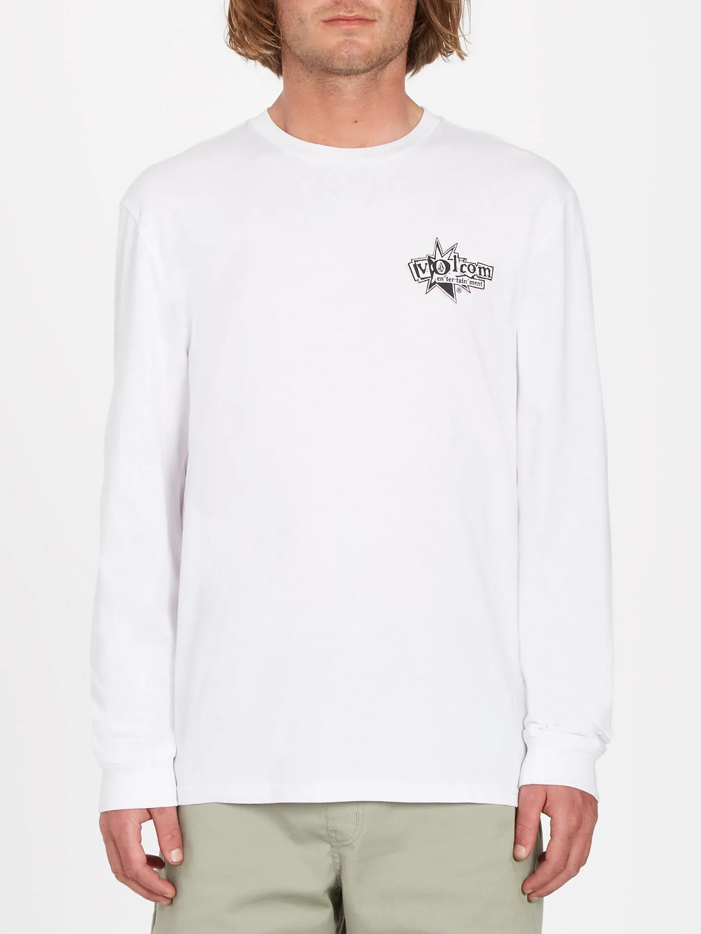 T-shirt Volcom Entertainment - WHITE