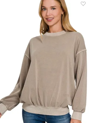 Taupe Mineral Sweatshirt