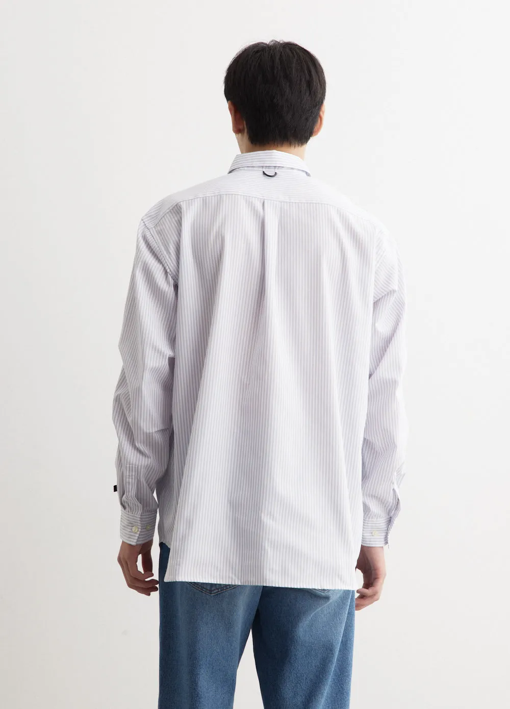 Tech Button Down Long-Sleeve Shirt