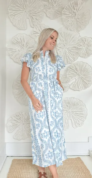 The Blair Block Print Maxi