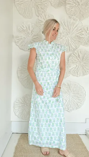 The Collins Block Print Maxi