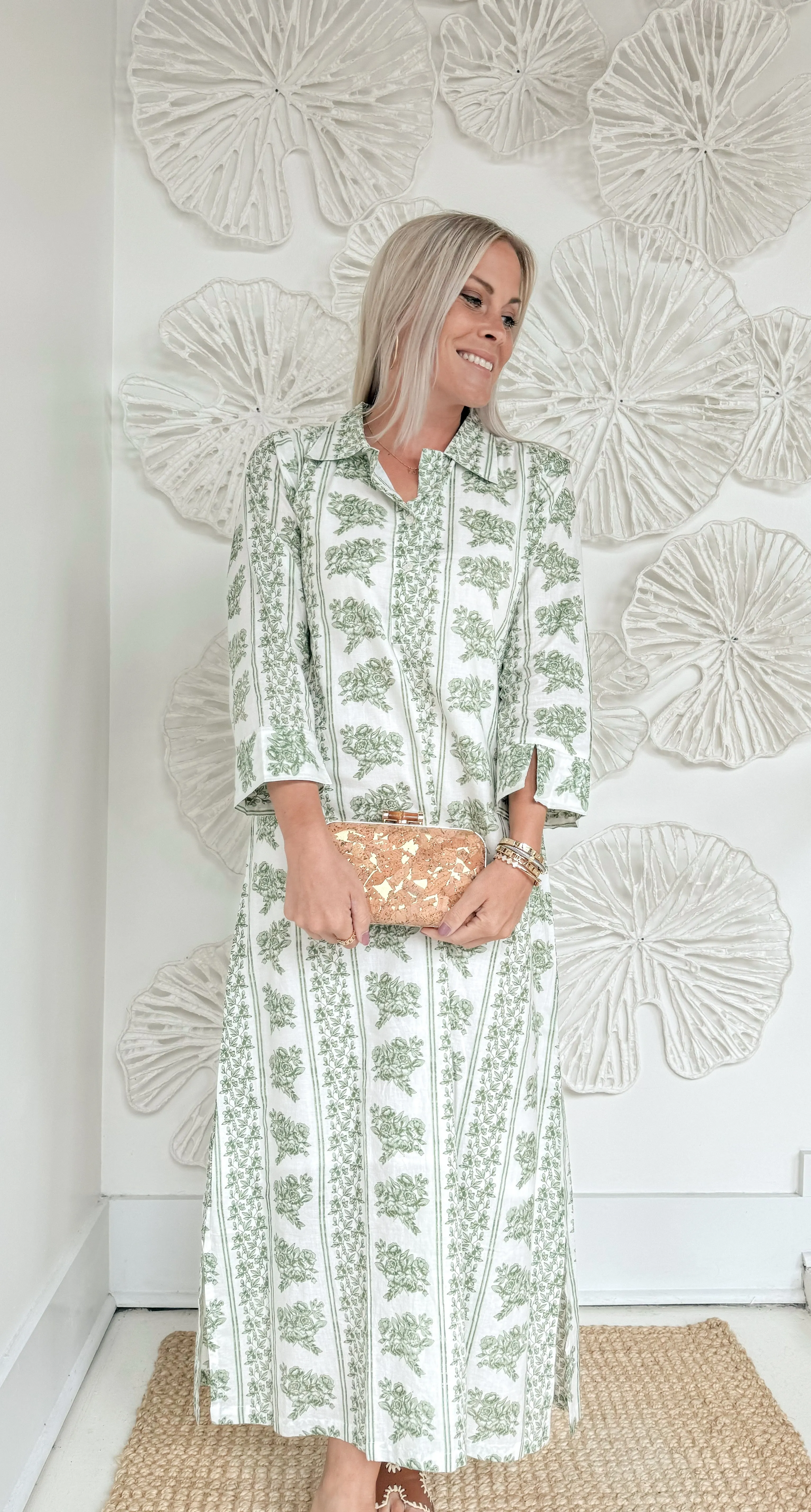 The Ellery Block Print Maxi