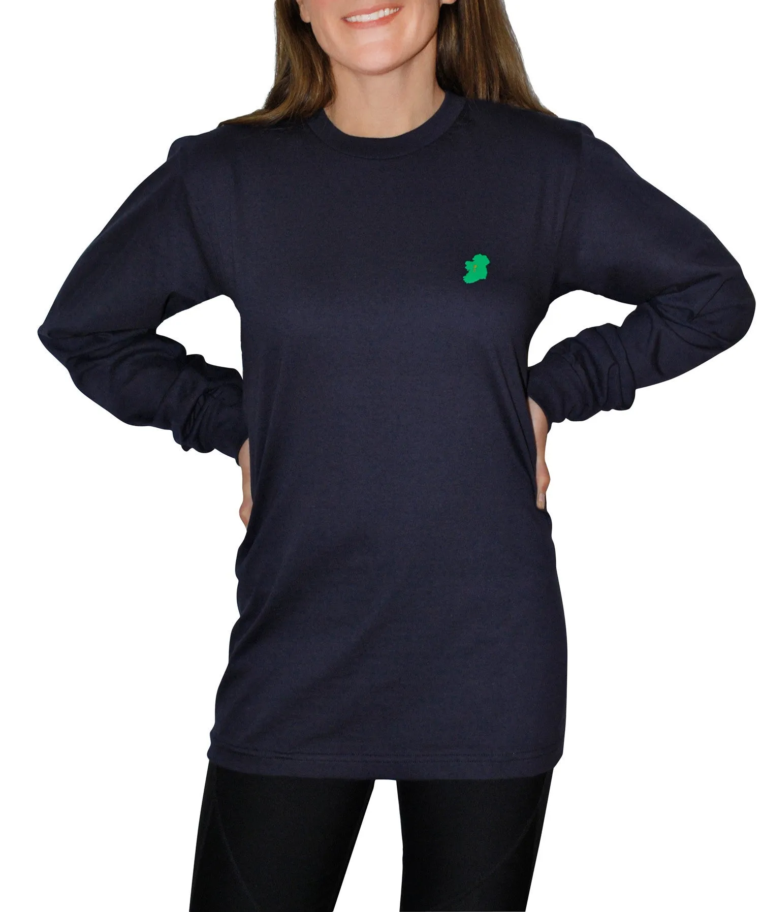 The Ireland Long T-Shirt® - Navy