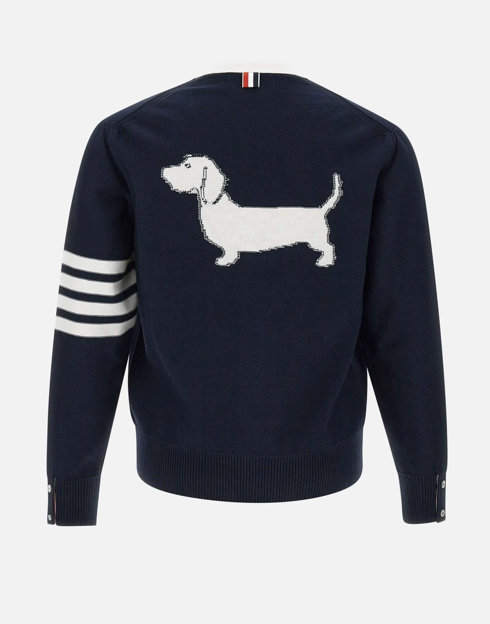 Thom Browne Hector Cotton Cardigan med ränder