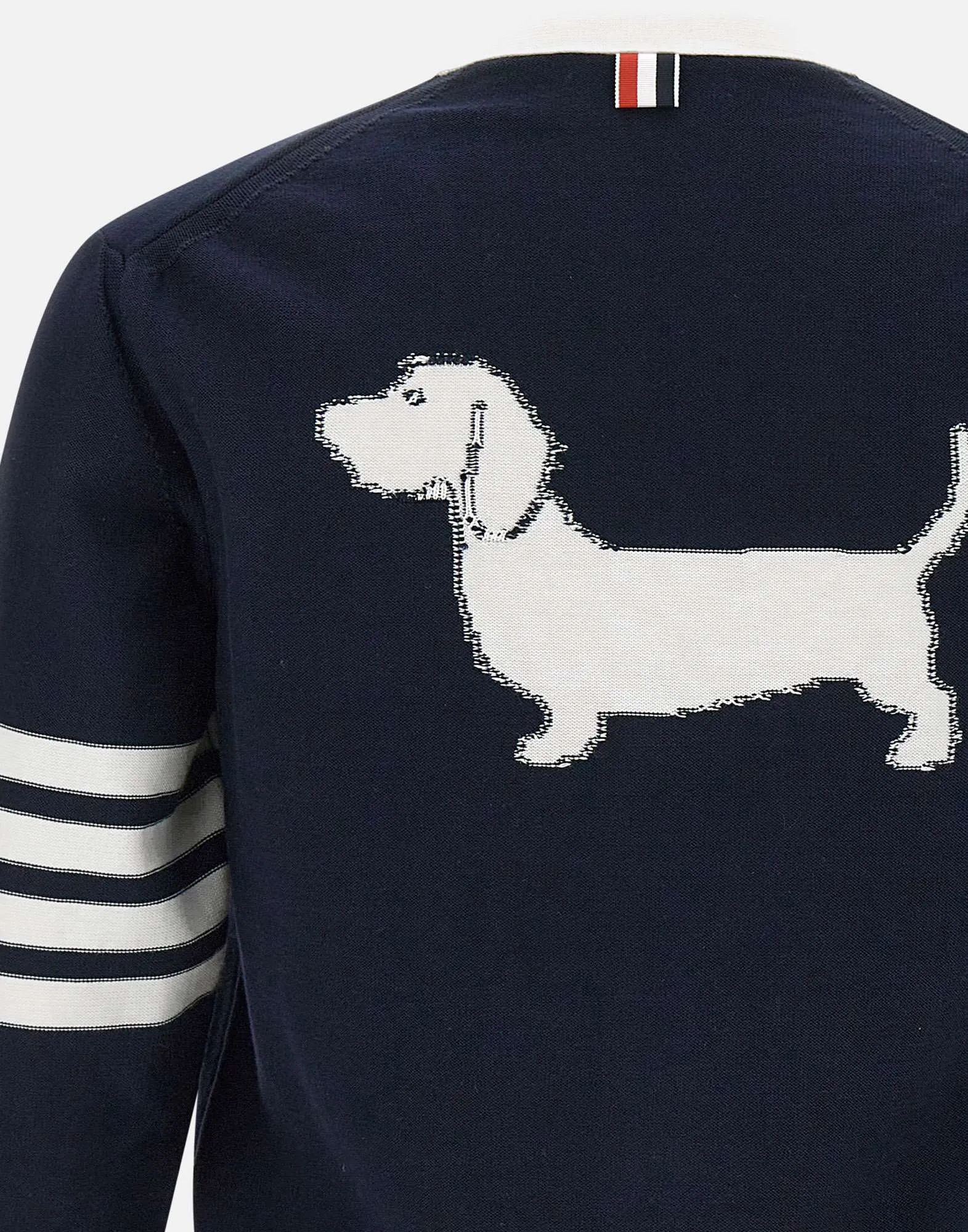Thom Browne Hector Cotton Cardigan med ränder