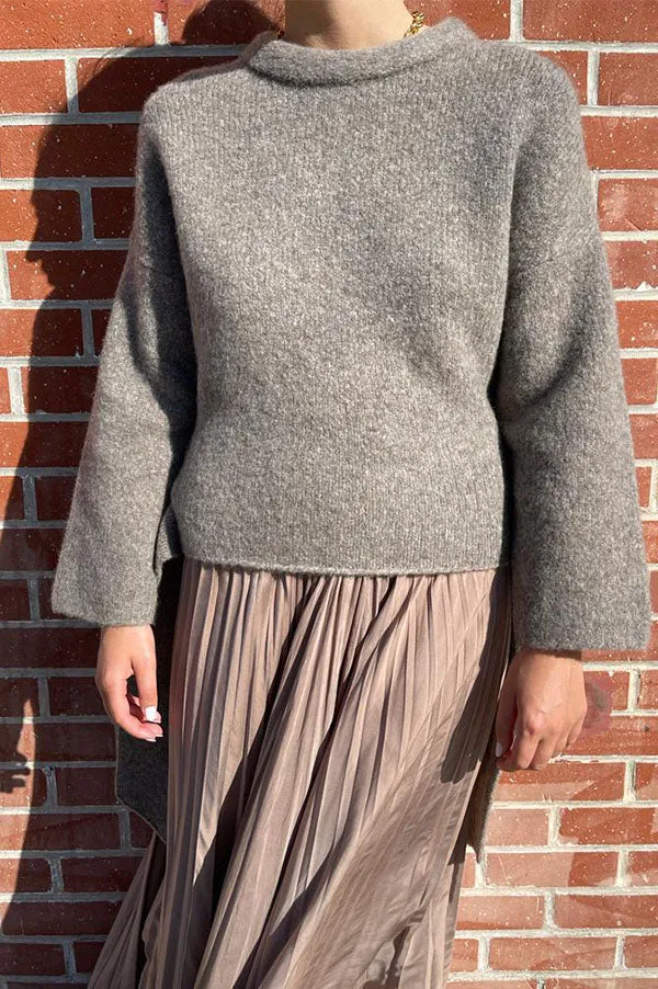 Tie Pullover Sweater