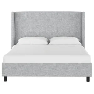 Tilly Upholstered Low Profile Platform Bed Joss & Main Color: Zuma Pumice Textured Linen Size: King