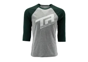 Transition 3/4 Sleeve TR Logo Deep Sea Green