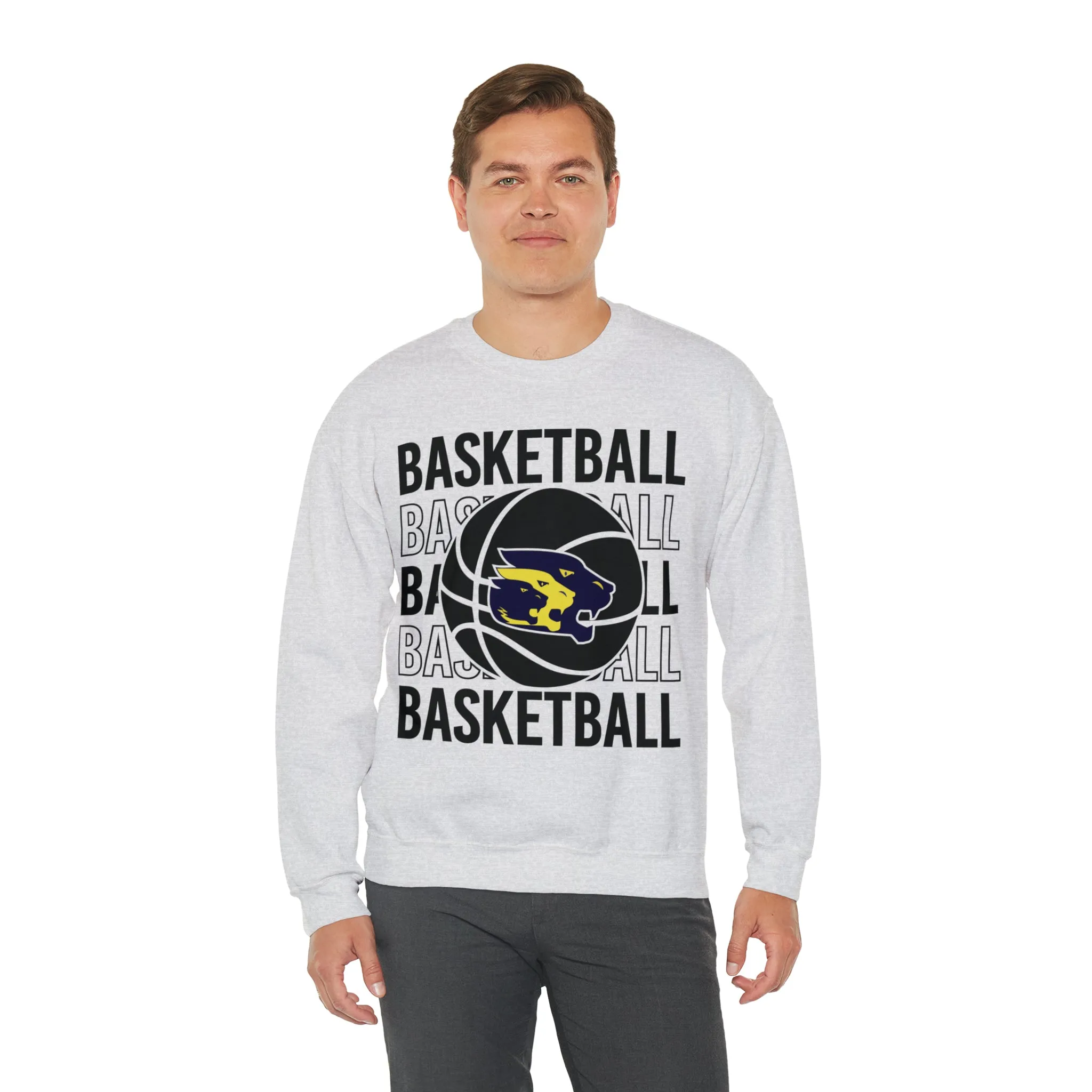 Trinity Lutheran Basketball Crewneck Sweatshirt