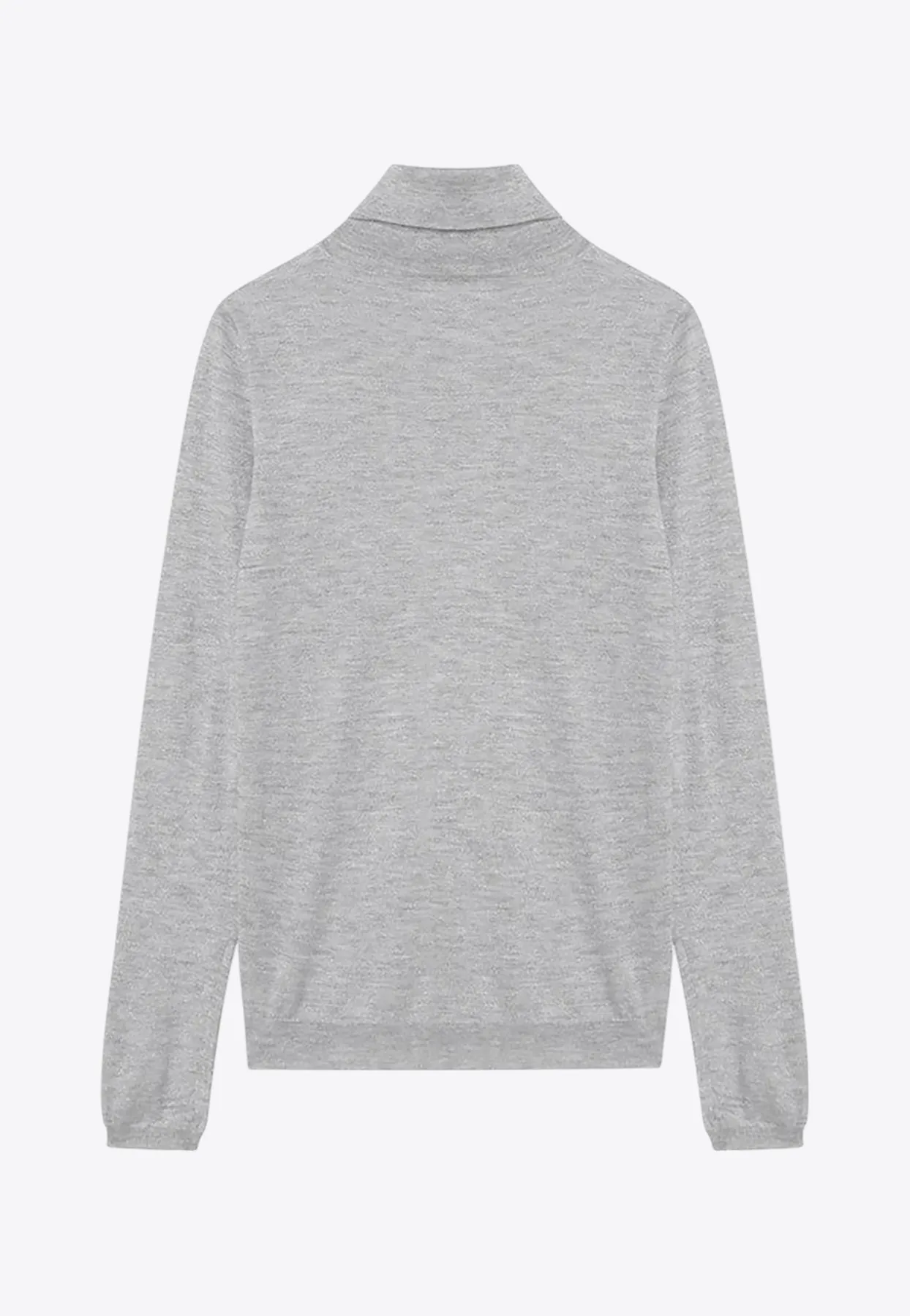 Turtleneck Cashmere and Silk Sweater