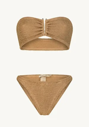 TWO-PIECE FRIDA CAMEL