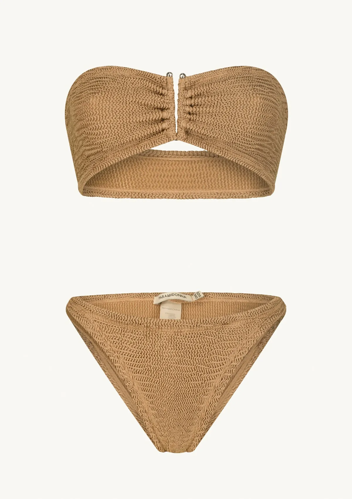 TWO-PIECE FRIDA CAMEL