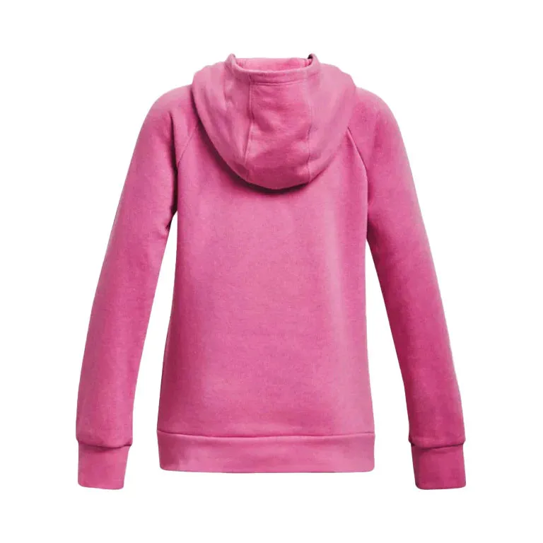 Under Armour Girls' UA Rival Fleece Big Logo Hoodie