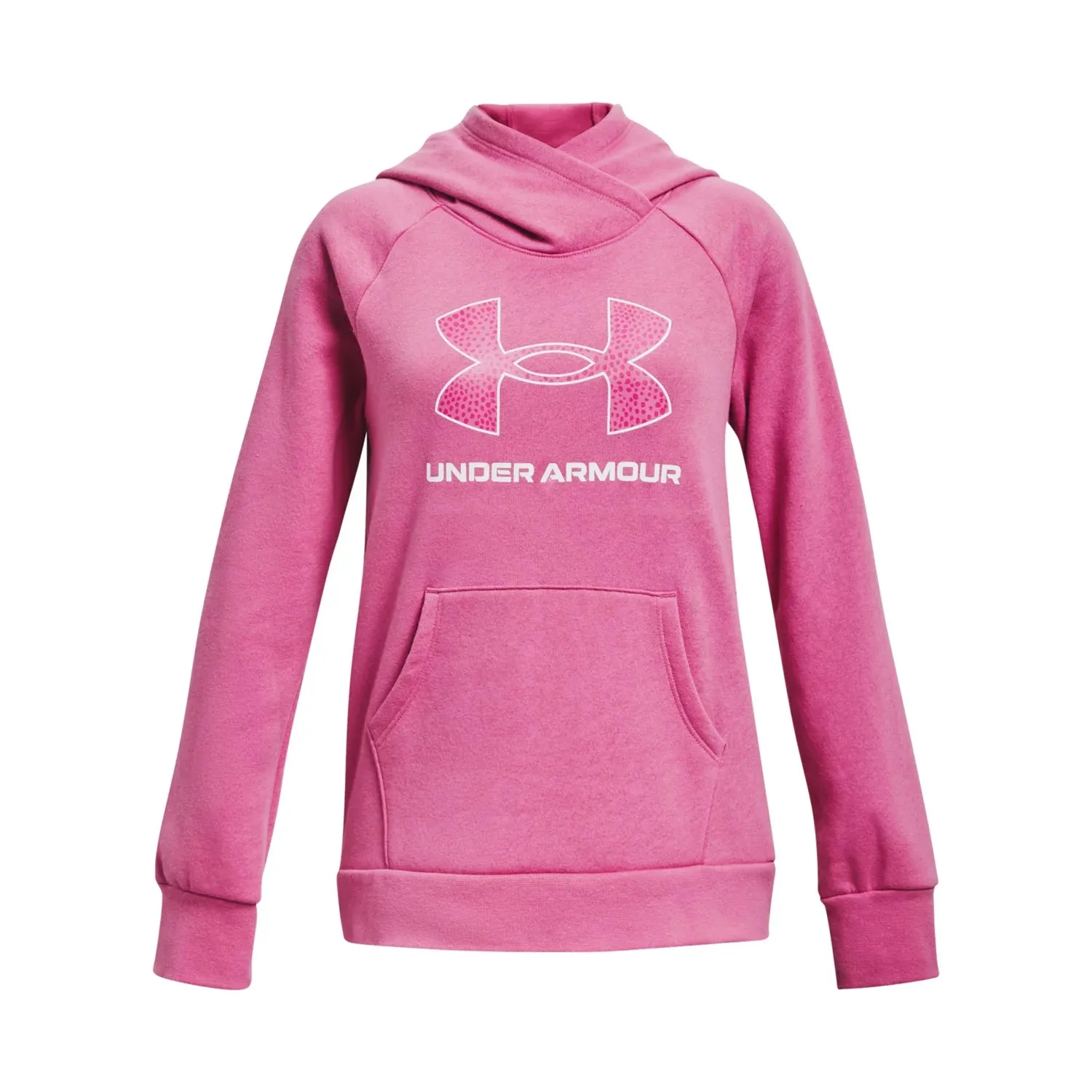 Under Armour Girls' UA Rival Fleece Big Logo Hoodie
