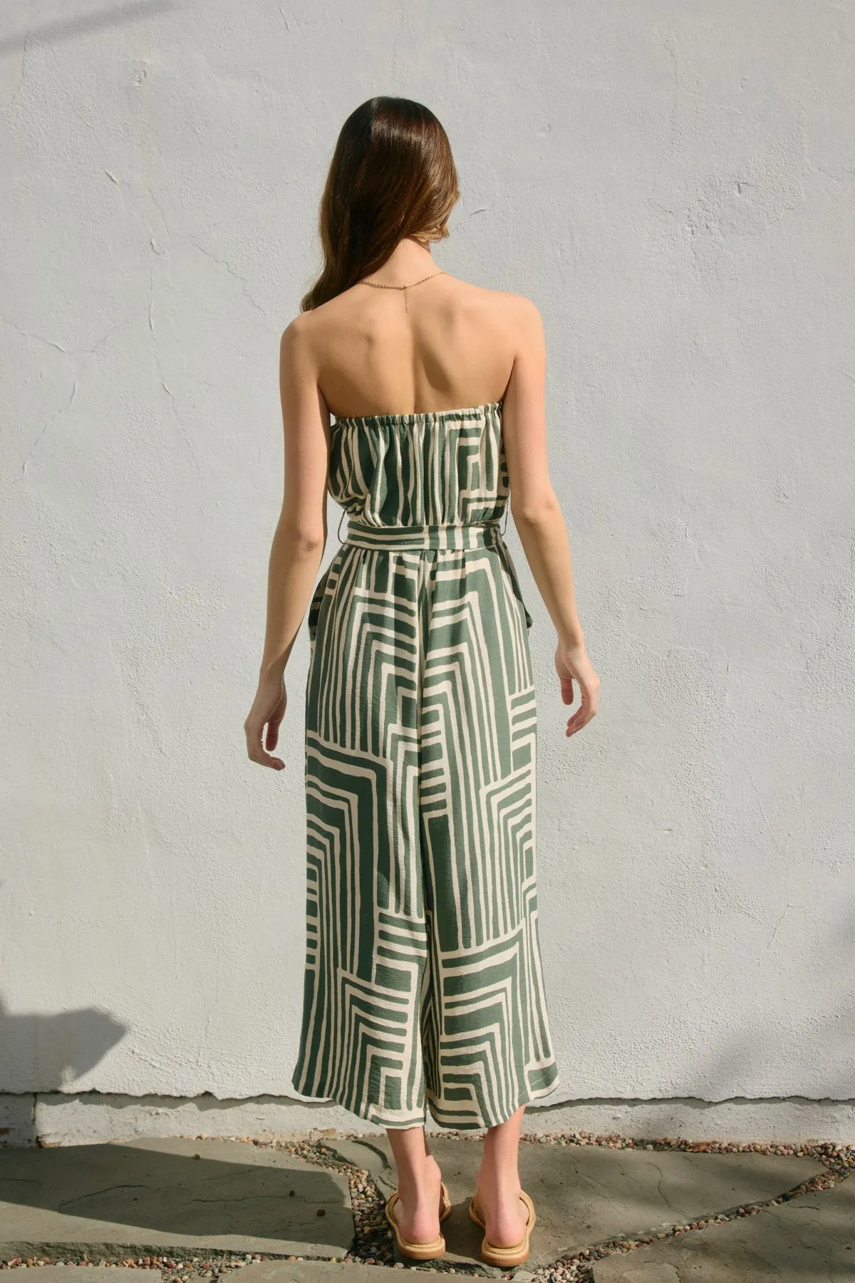 Vida Tube Strapless Jumpsuit