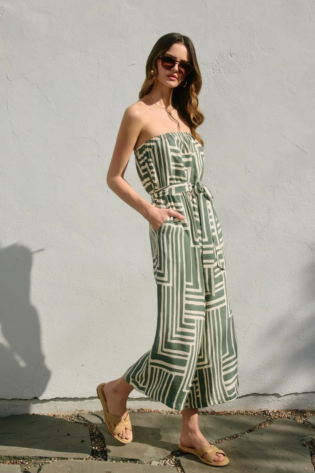 Vida Tube Strapless Jumpsuit