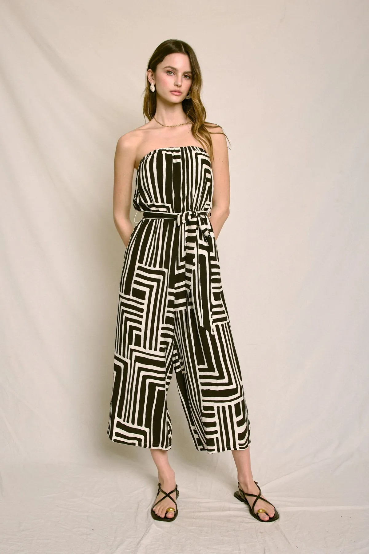 Vida Tube Strapless Jumpsuit