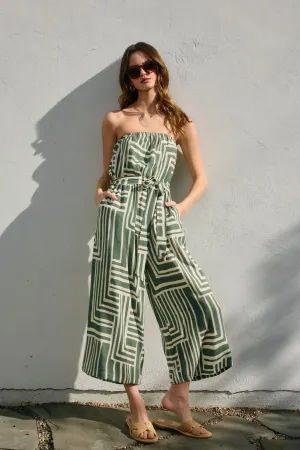 Vida Tube Strapless Jumpsuit