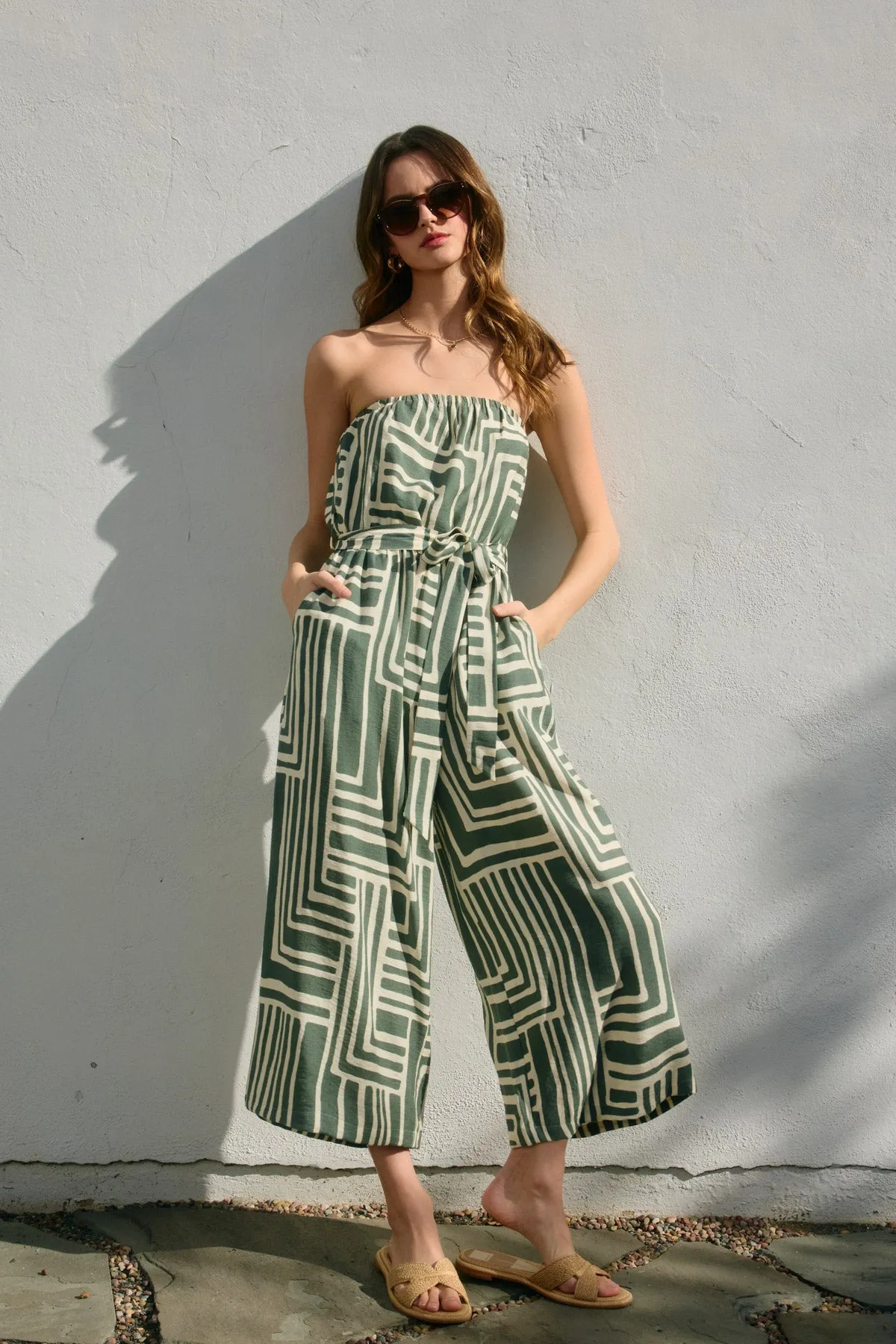Vida Tube Strapless Jumpsuit