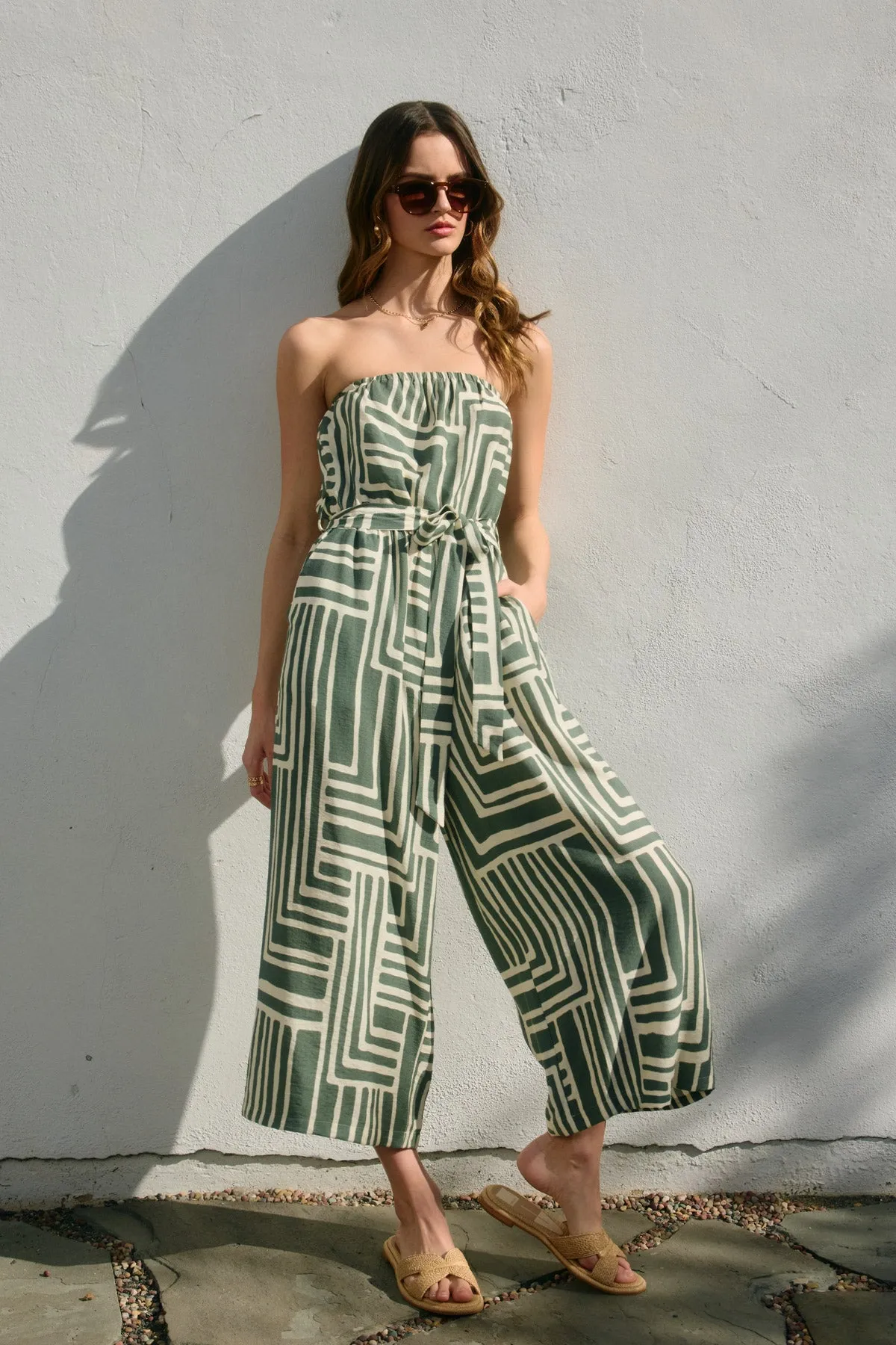 Vida Tube Strapless Jumpsuit