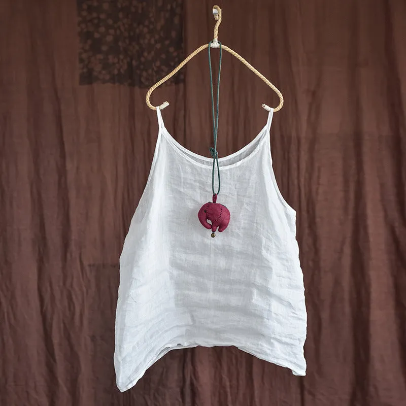 Vinatge Linen Camisole Bluz