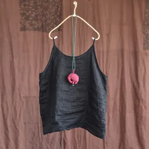 Vinatge Linen Camisole Bluz