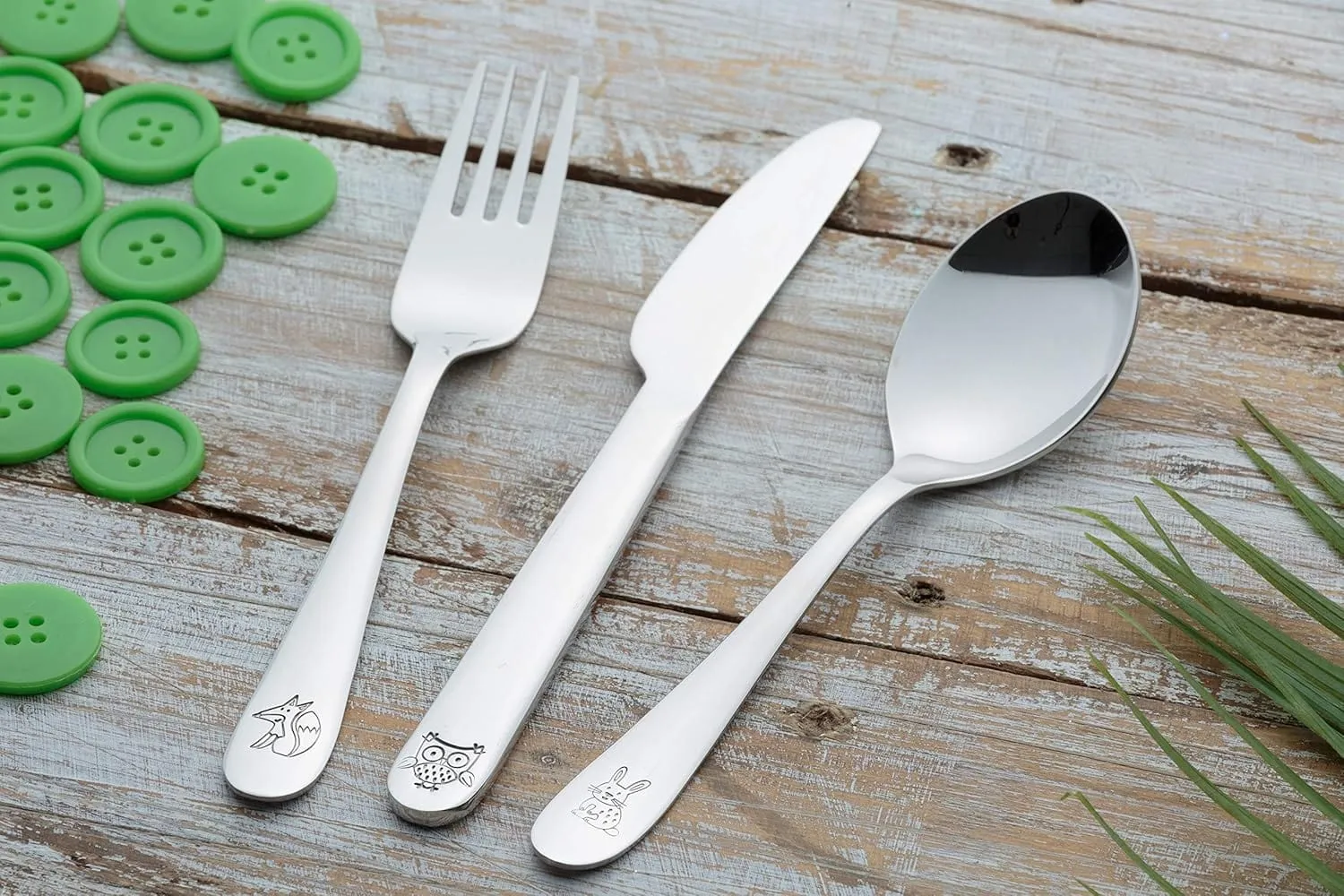 Viners Kids Cutlery Woodlands 3 Piece VN0304038
