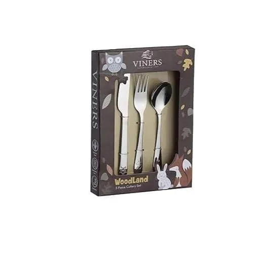 Viners Kids Cutlery Woodlands 3 Piece VN0304038