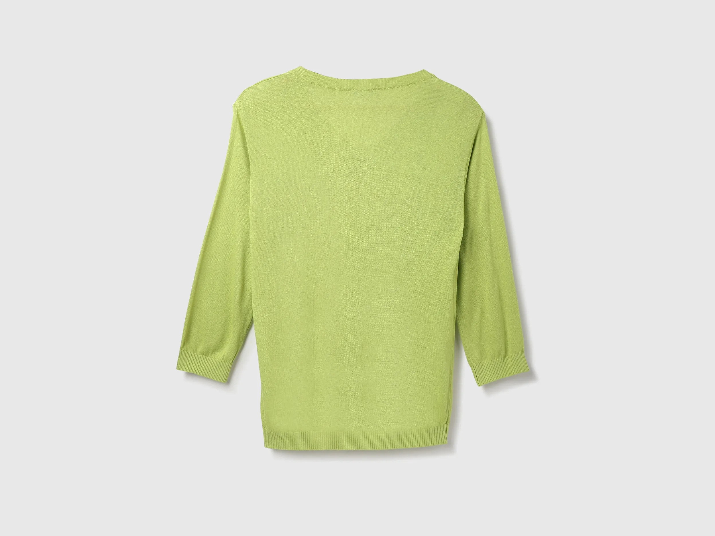 Viscose Solid V-Neck Women Sweaters