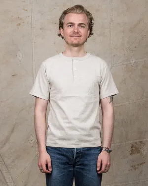 Warehouse & Co. Lot 4601 Henley Neck T-shirt Oatmeal