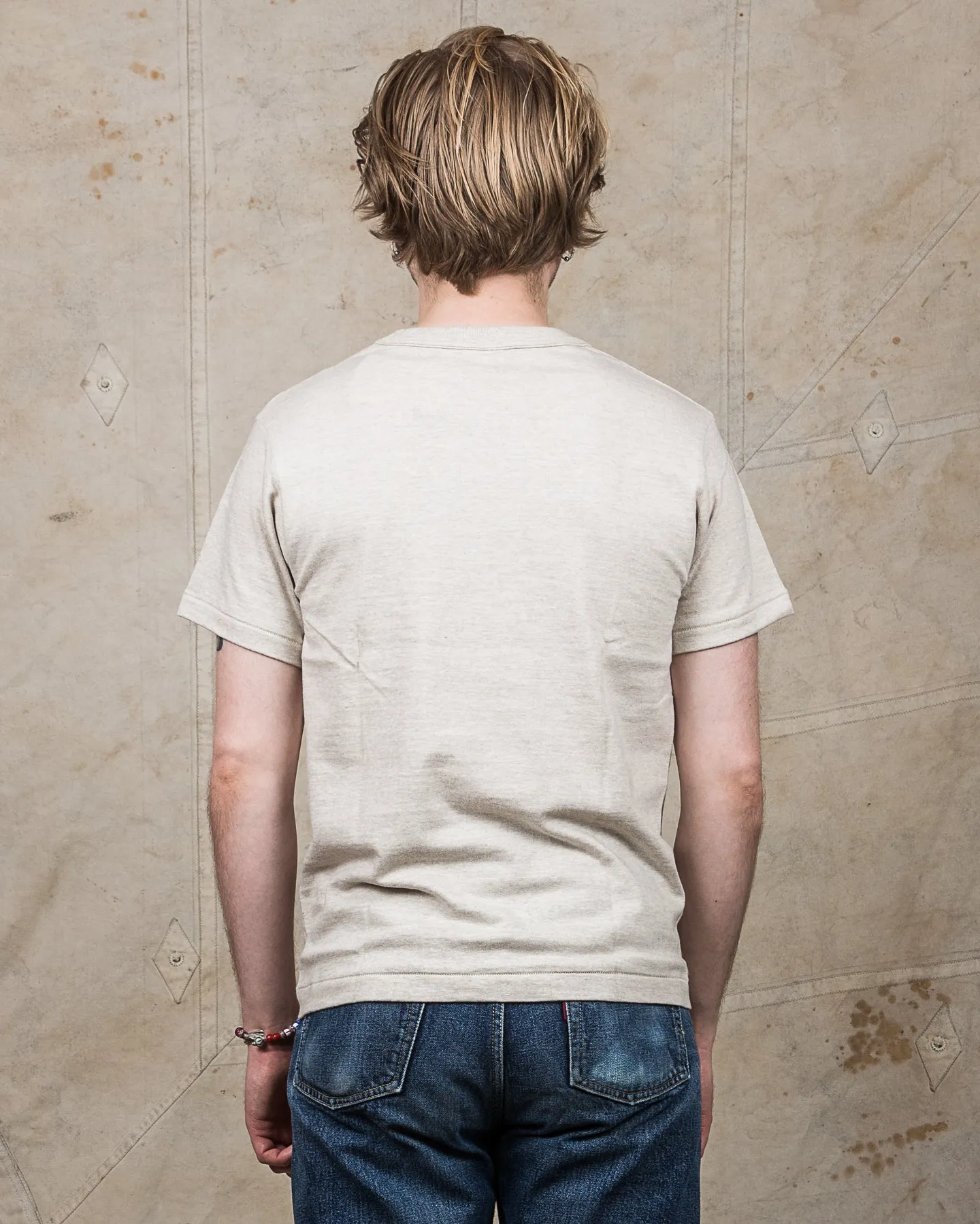 Warehouse & Co. Lot 4601 Plain T-shirt Oatmeal