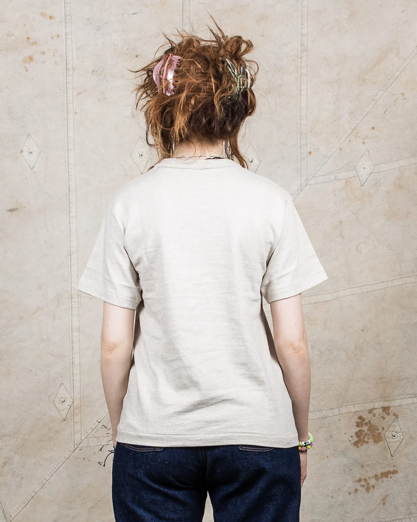Warehouse & Co. Lot 4601 Plain T-shirt Oatmeal