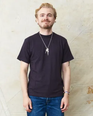 Warehouse & Co. Lot 4601 Plain T-shirt Sumikuro (Black)