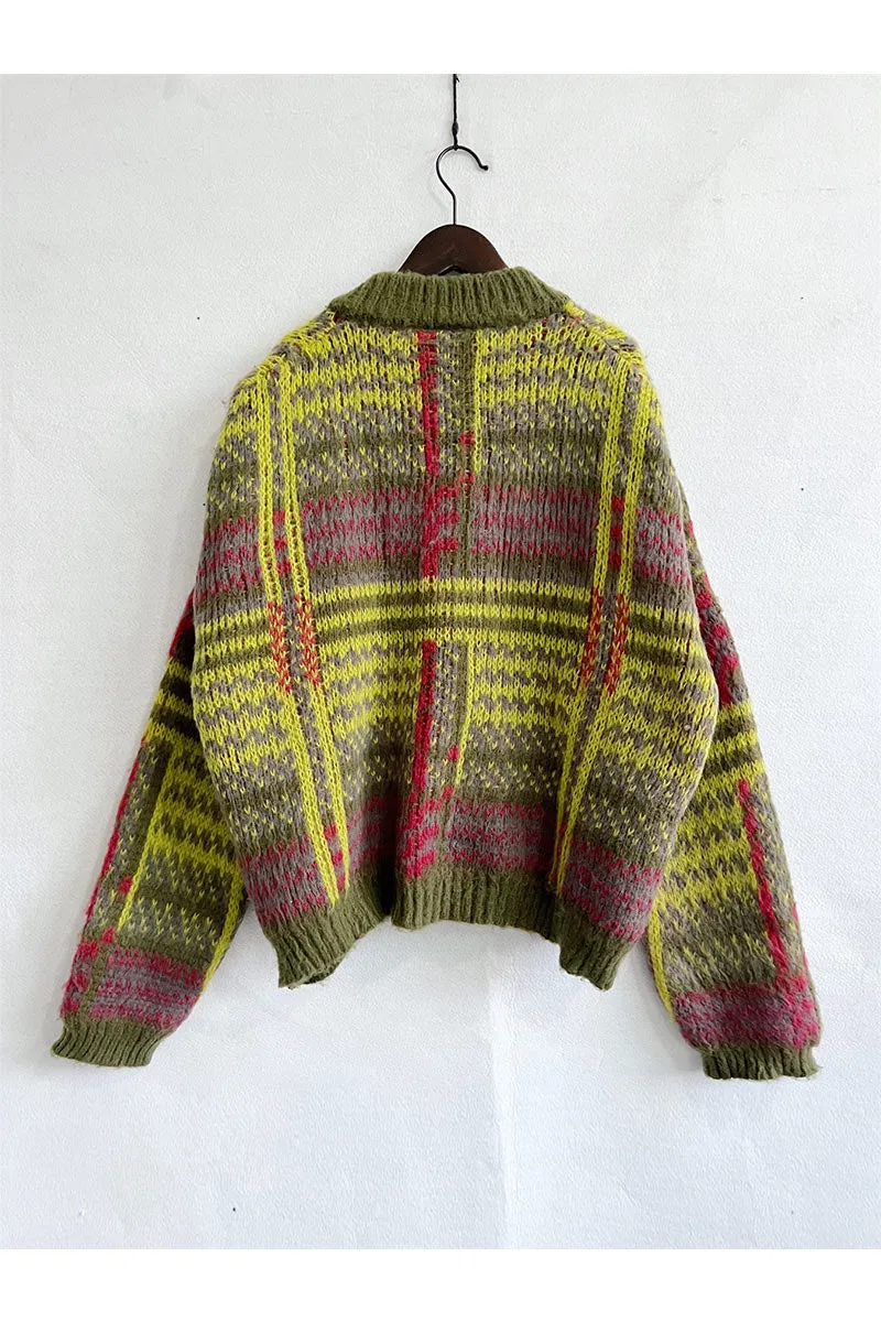WI718 Button Down Knitted Cardigan