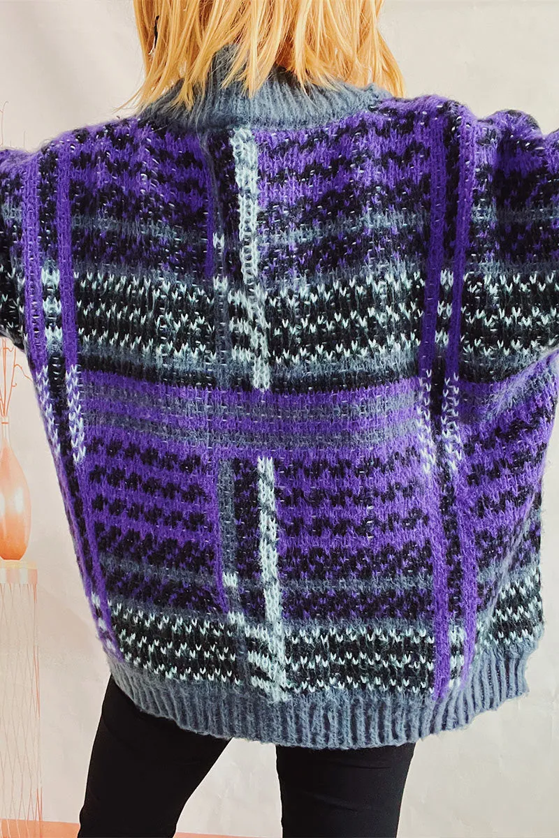 WI718 Button Down Knitted Cardigan