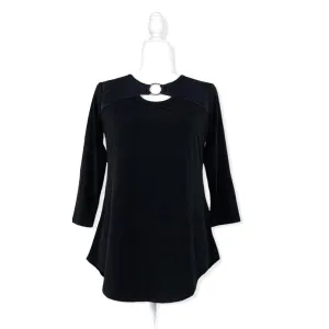 Women's Crew Neck 3/4 Sleeve Blouse