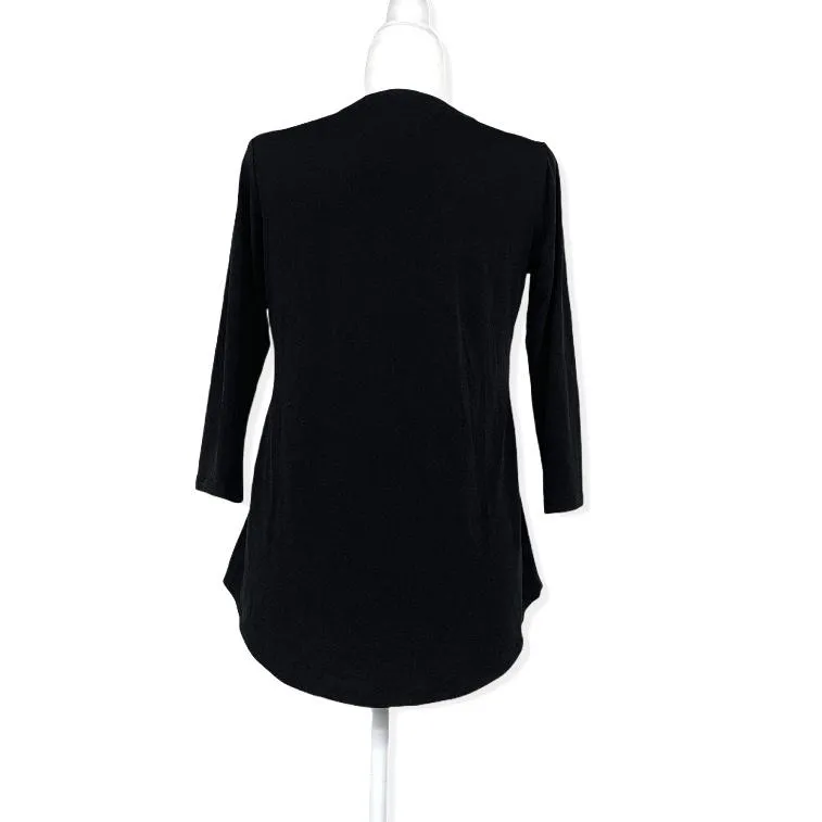 Women's Crew Neck 3/4 Sleeve Blouse
