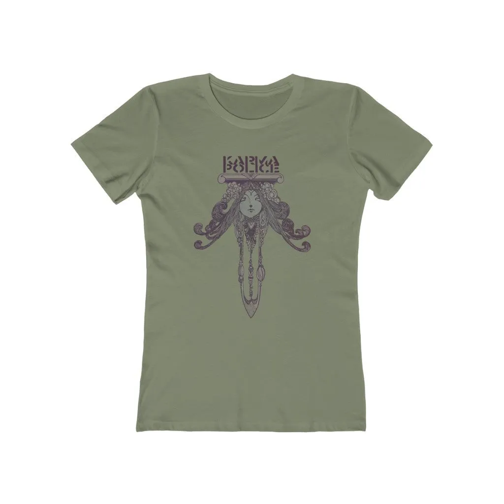 Womens Karma Police T-Shirt - Vigilant Self Shirt - Zen Yoga T-Shirts
