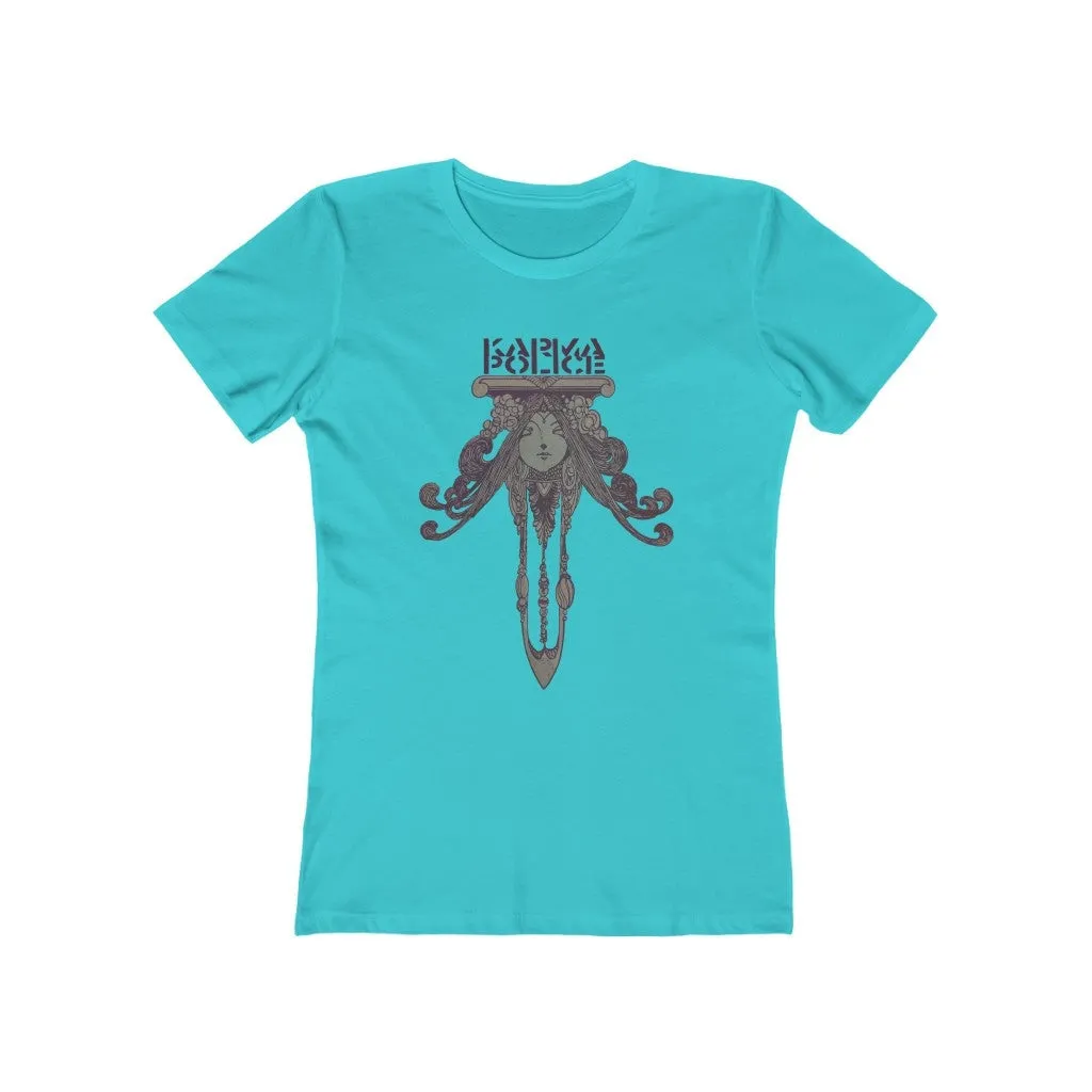 Womens Karma Police T-Shirt - Vigilant Self Shirt - Zen Yoga T-Shirts