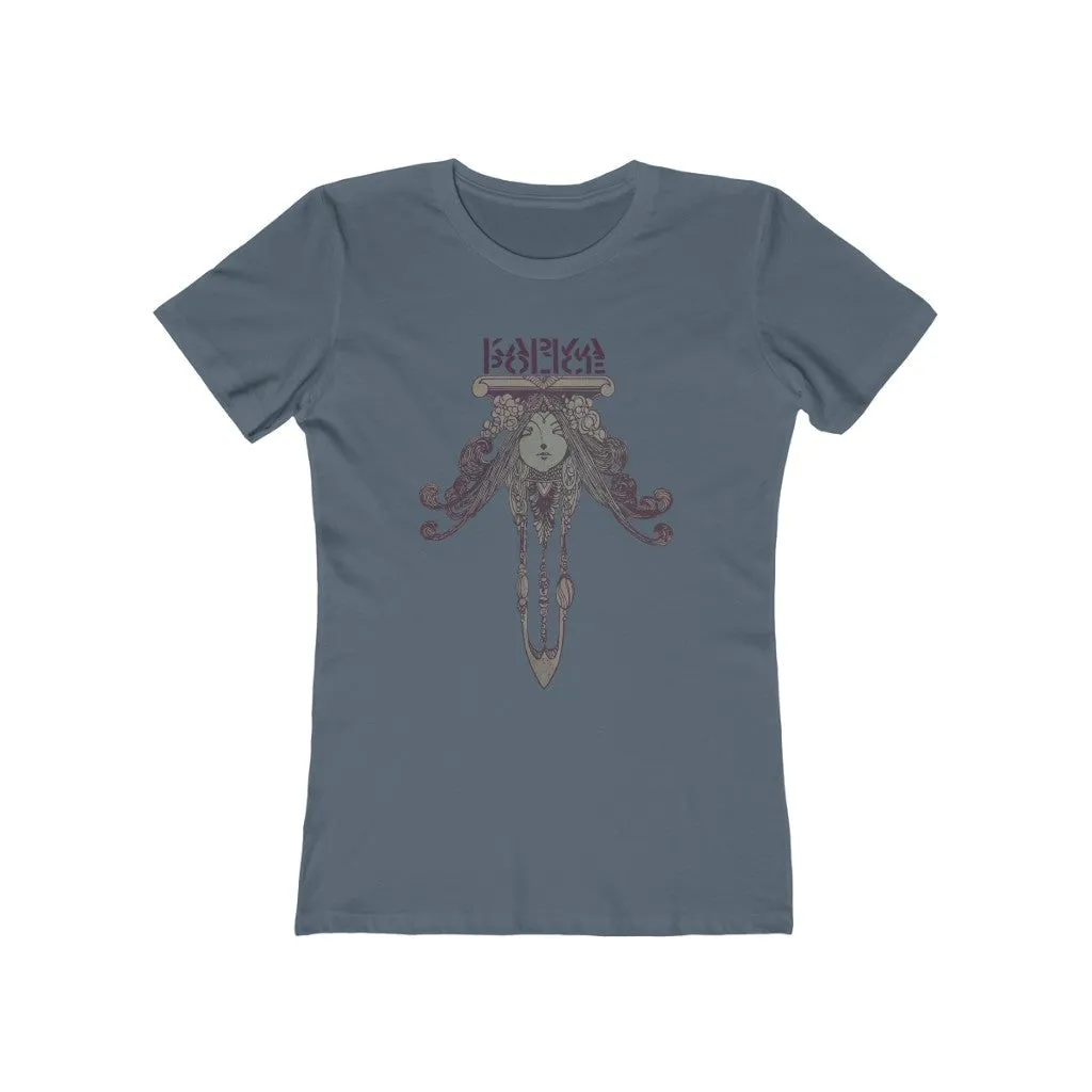 Womens Karma Police T-Shirt - Vigilant Self Shirt - Zen Yoga T-Shirts