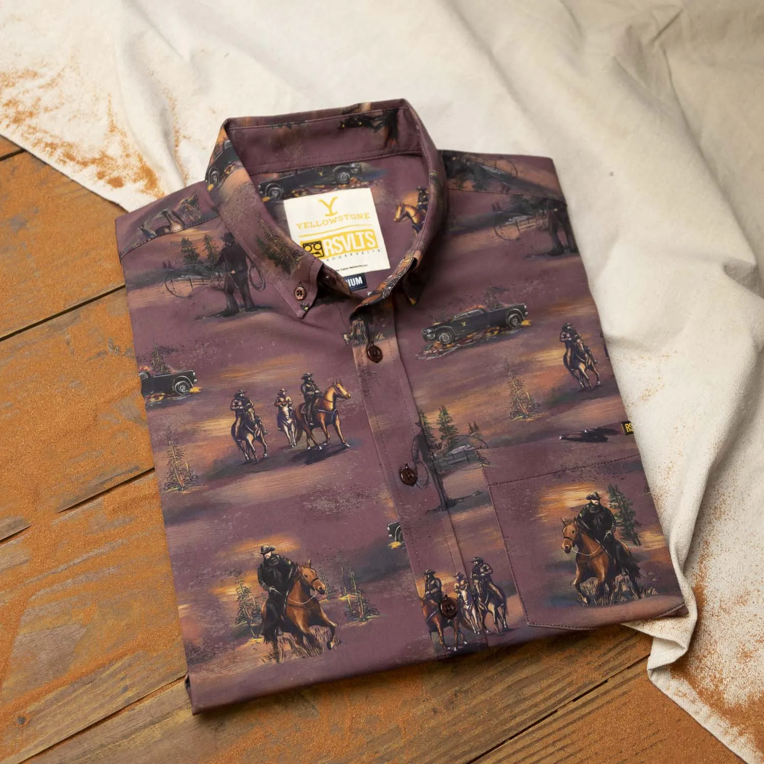 Yellowstone "Tough & Merciless" – KUNUFLEX Short Sleeve Shirt