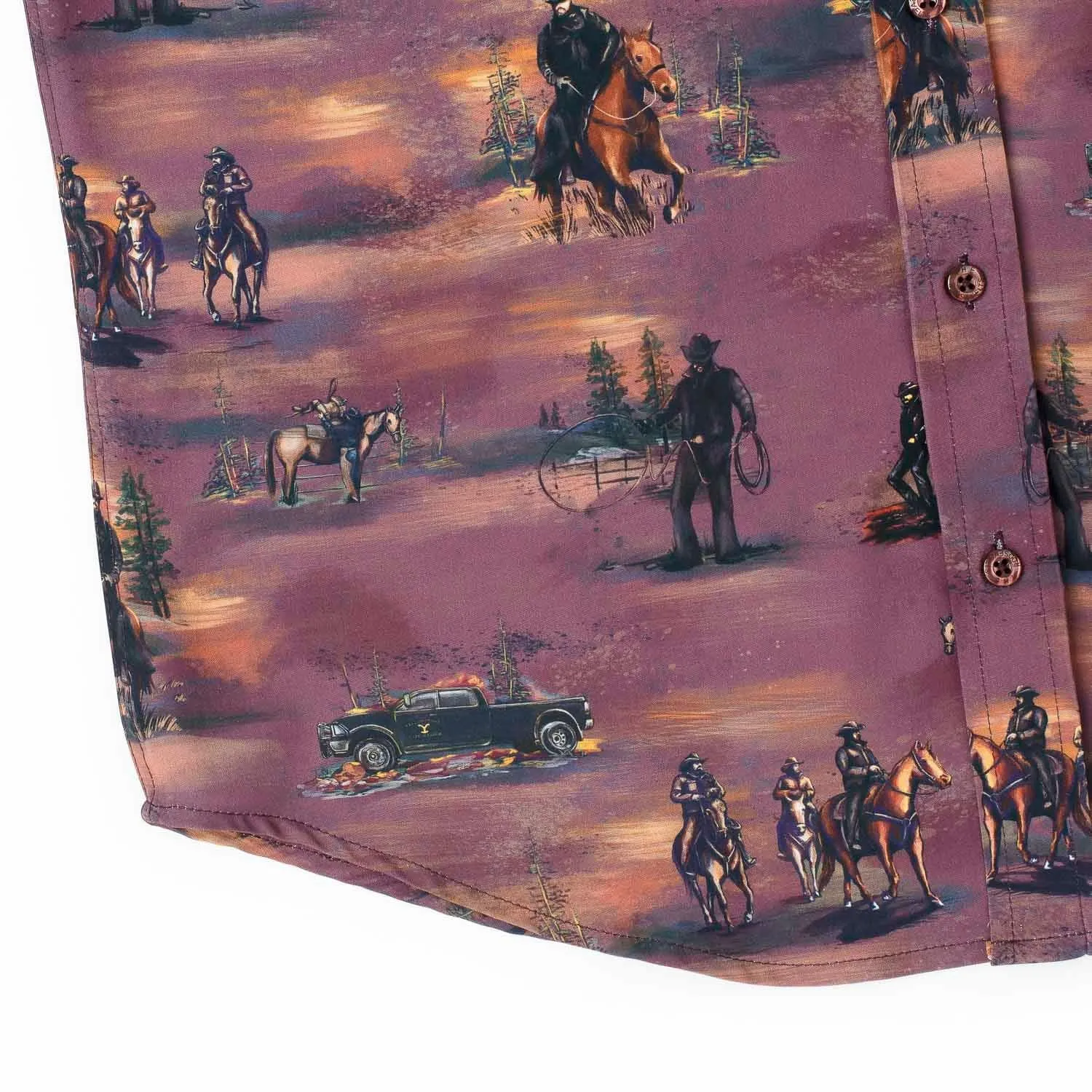 Yellowstone "Tough & Merciless" – KUNUFLEX Short Sleeve Shirt