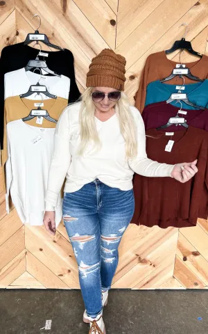 ZENANA DREAMER SWEATER - Zenana | FINAL SALE
