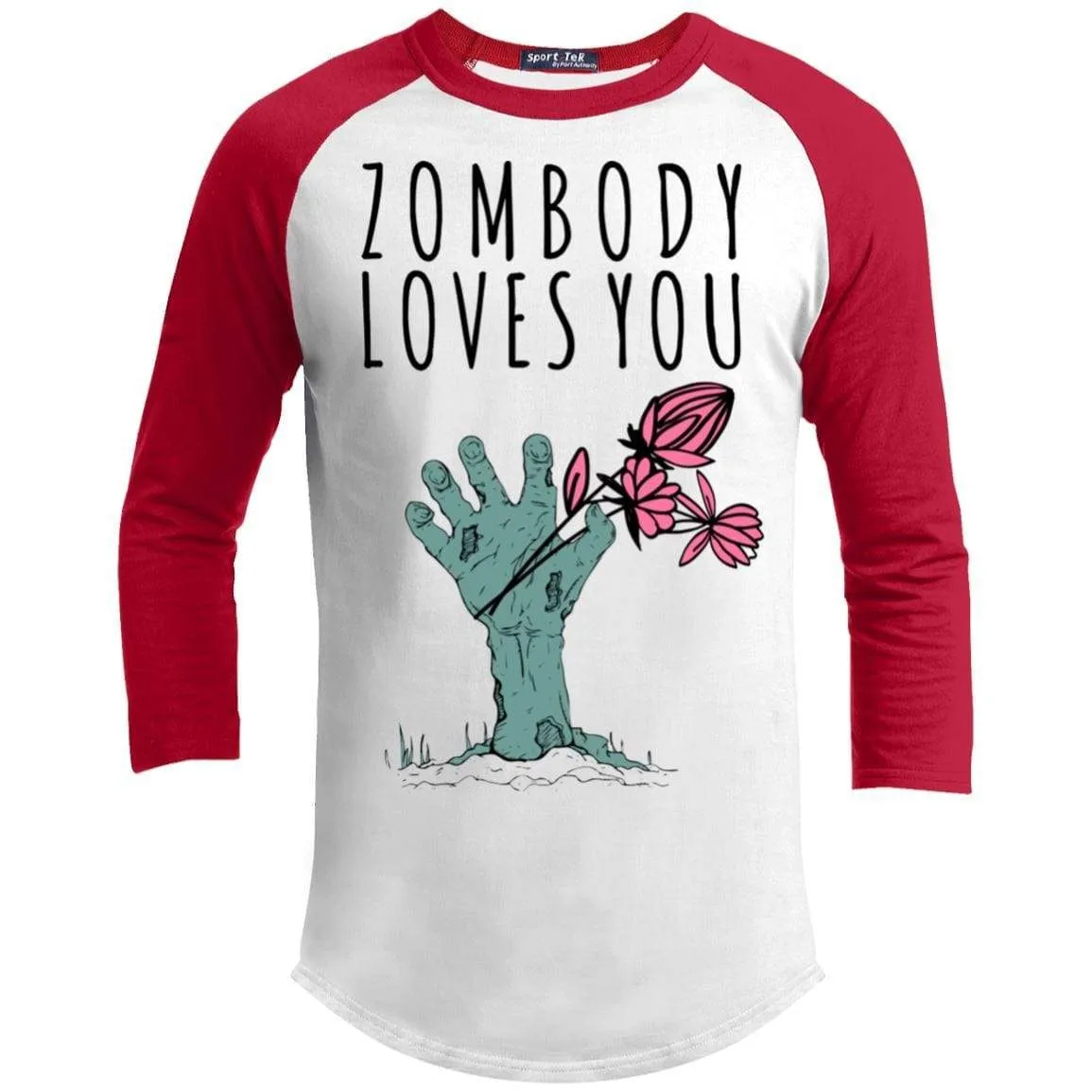 Zombody Loves You Raglan